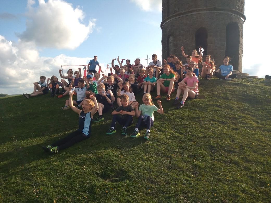 Buxton AC junior athletes